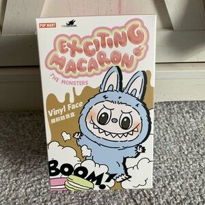 AUTHENTIC Pop Mart Labubu Exciting Macaron SESAME BEAN CONFIRMED SEALED